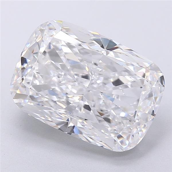 5.20ct D VS1 Very Good Cut Cushion Lab Grown Diamond