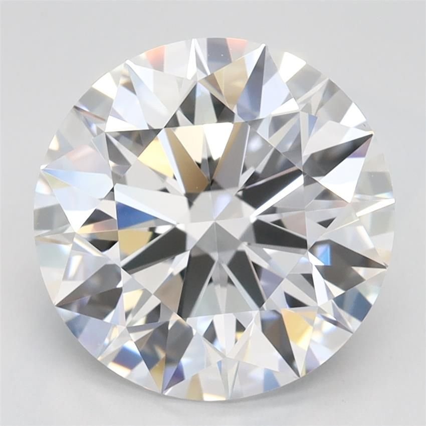 3.26ct D IF Rare Carat Ideal Cut Round Lab Grown Diamond
