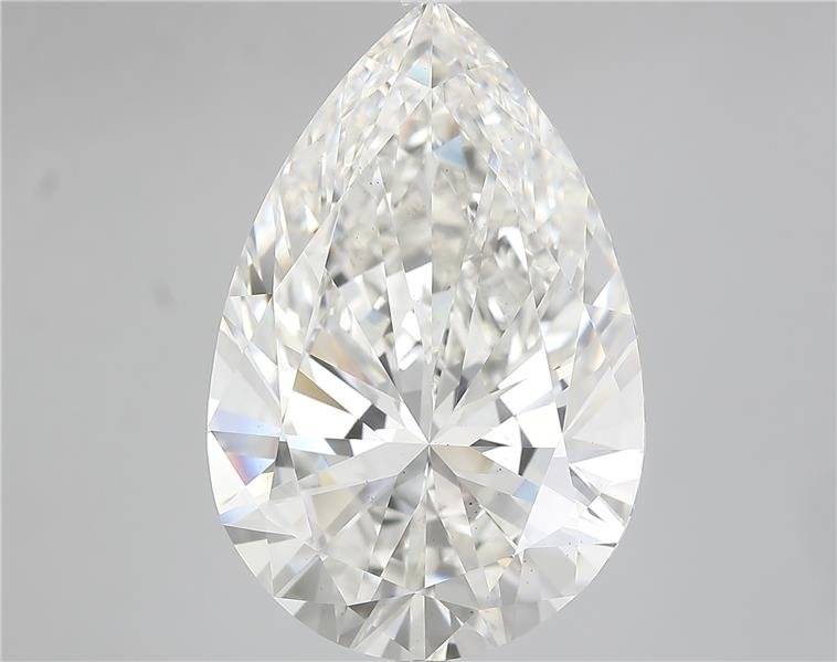 15.01ct H VS2 Rare Carat Ideal Cut Pear Lab Grown Diamond