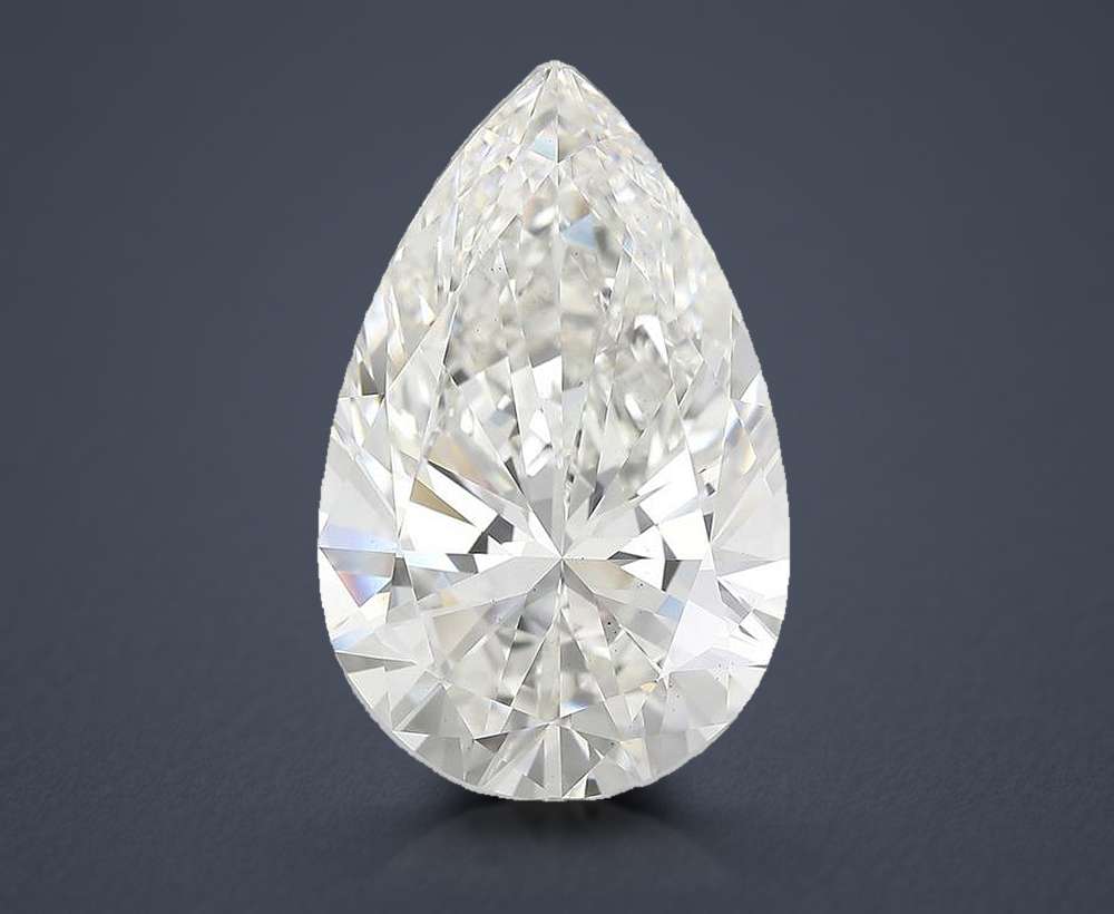 15.01 Carat Pear Lab Diamond
