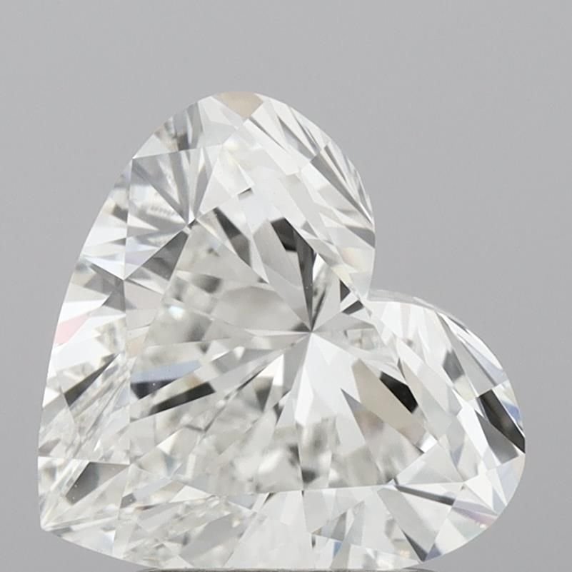 2.01ct G VVS2 Rare Carat Ideal Cut Heart Lab Grown Diamond