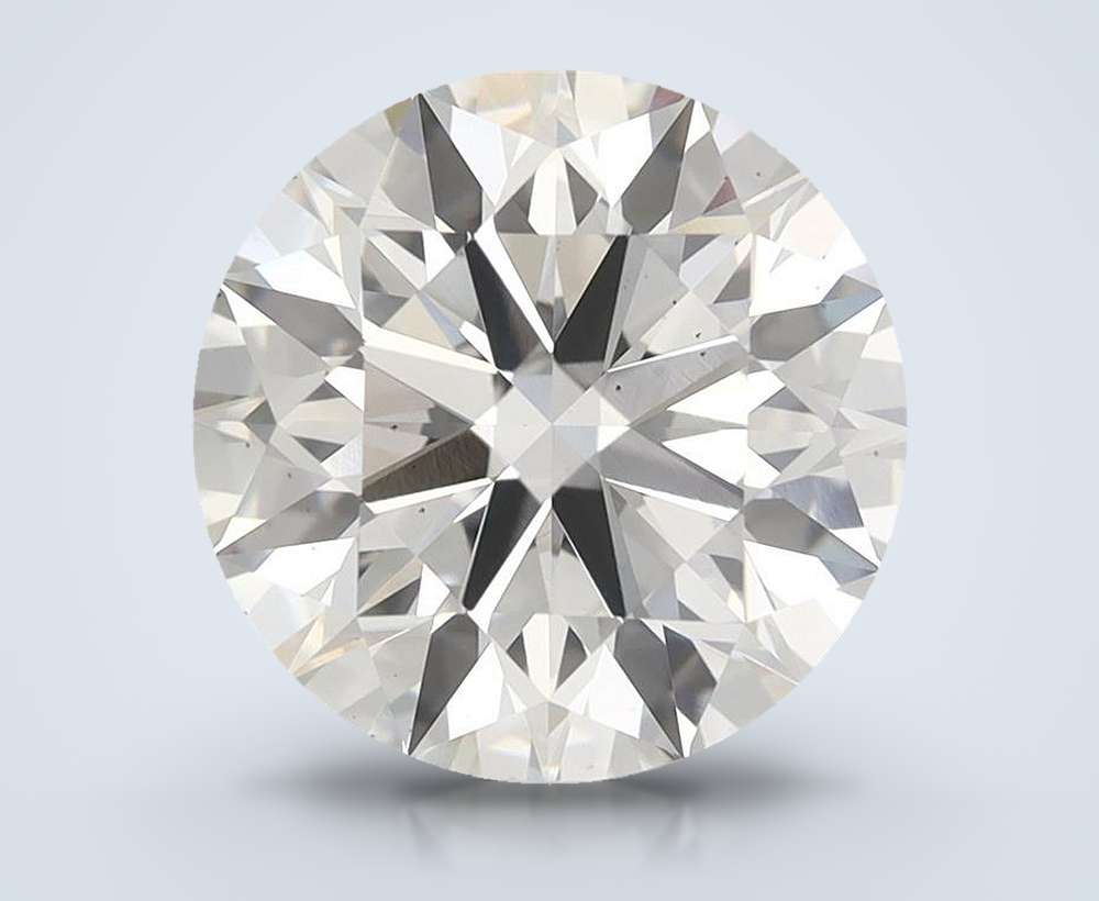 4.57 Carat Round Lab Diamond