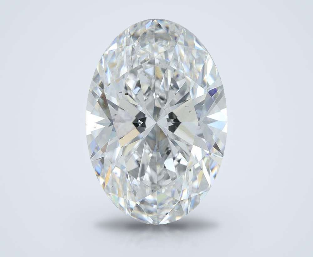 8.01 Carat Oval Lab Diamond