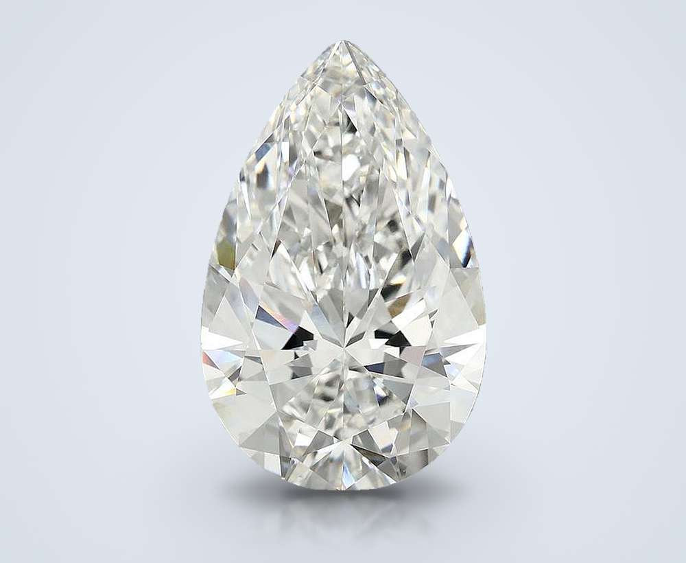11.92 Carat Pear Lab Diamond