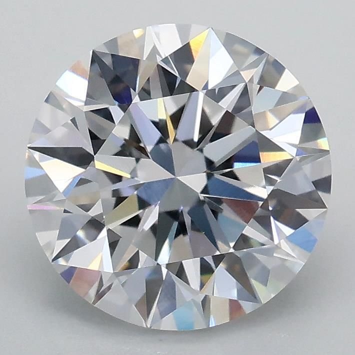 2.02ct D VVS2 Excellent Cut Round Lab Grown Diamond