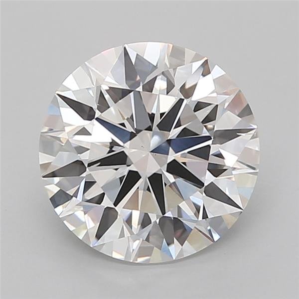 3.02 Carat Round Lab Diamond