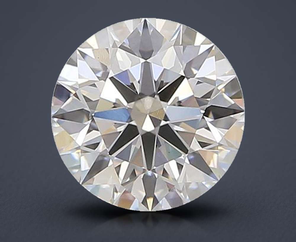 4.06 Carat Round Lab Diamond