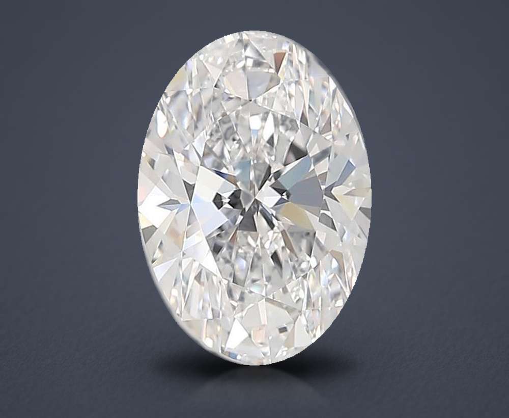 4.00 Carat Oval Lab Diamond