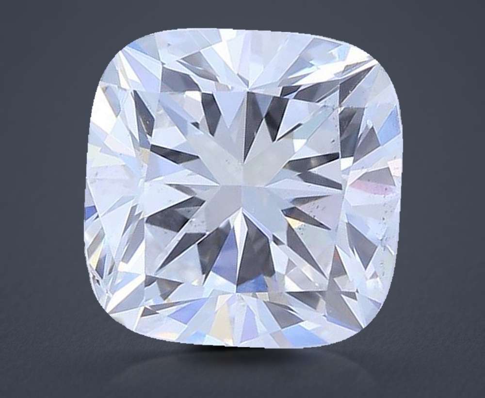 1.50 Carat Cushion Lab Diamond