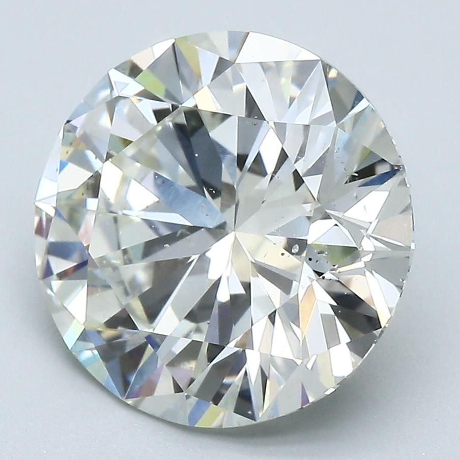 4.51ct J SI2 Very Good Cut Round Diamond