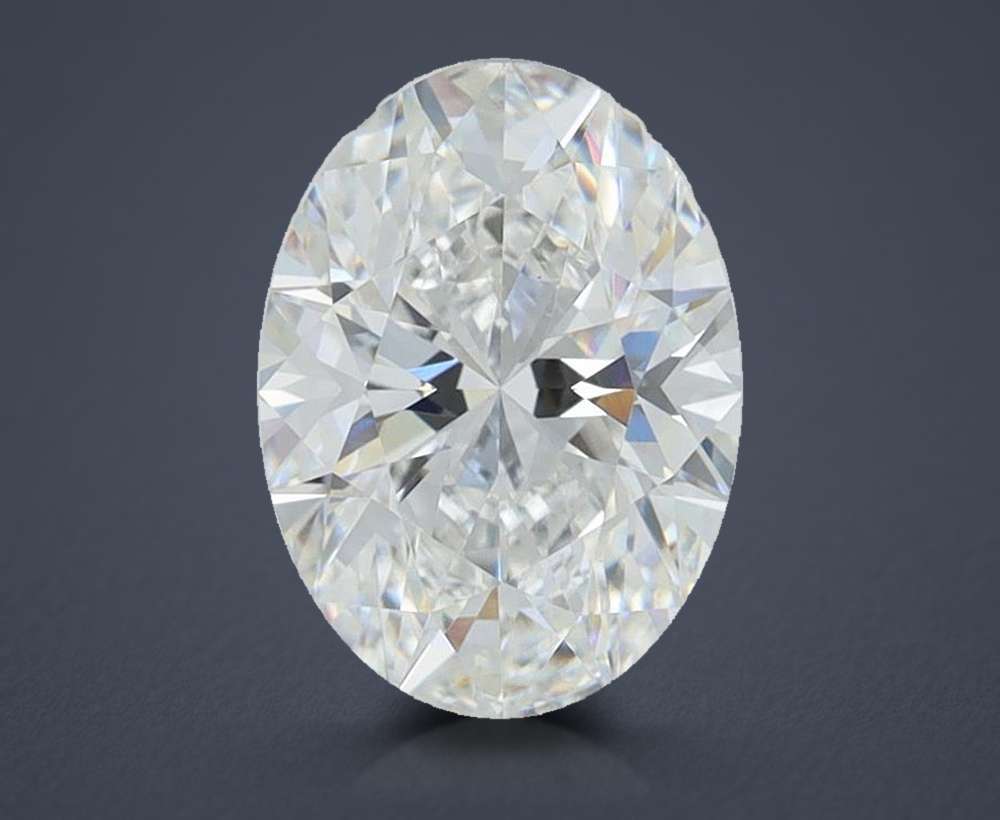 4.00 Carat Oval Lab Diamond