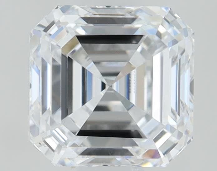 0.77ct D VS1 Rare Carat Ideal Cut Asscher Lab Grown Diamond