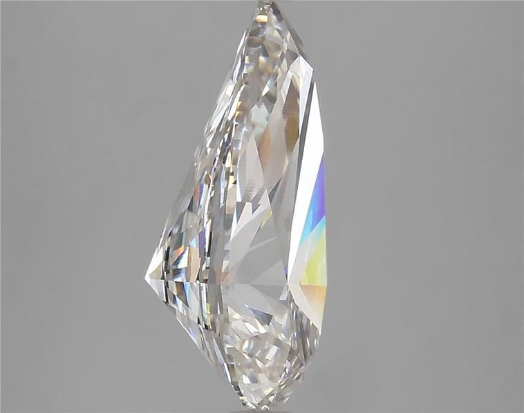 4.64ct I SI1 Rare Carat Ideal Cut Pear Lab Grown Diamond