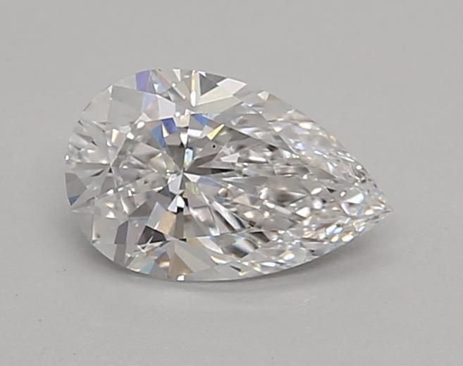 0.64ct D VS1 Rare Carat Ideal Cut Pear Lab Grown Diamond