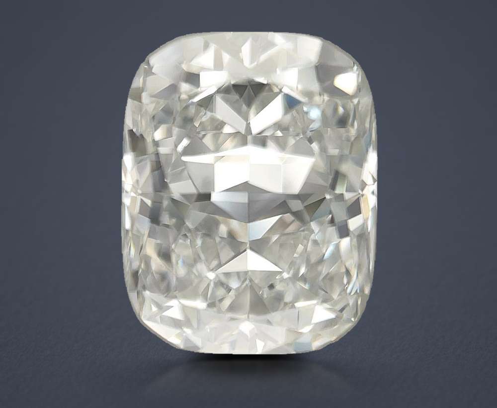 3.67 Carat Cushion Natural Diamond