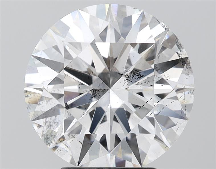 4.02ct F SI2 Rare Carat Ideal Cut Round Lab Grown Diamond