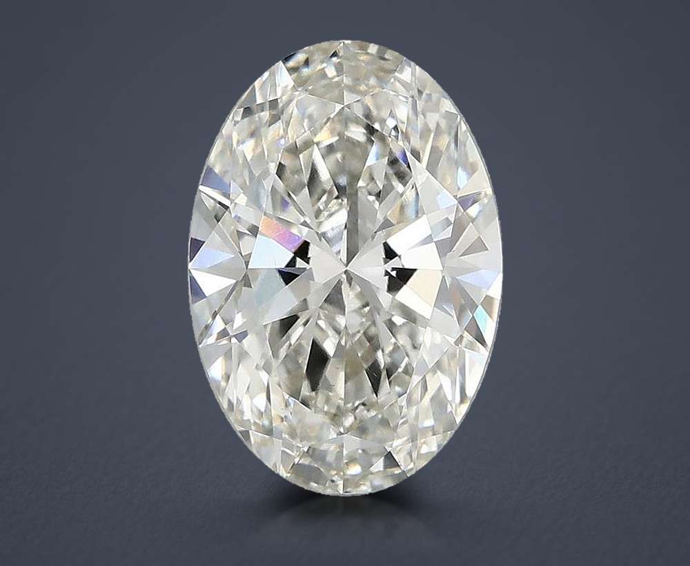 3.00 Carat Oval Lab Diamond