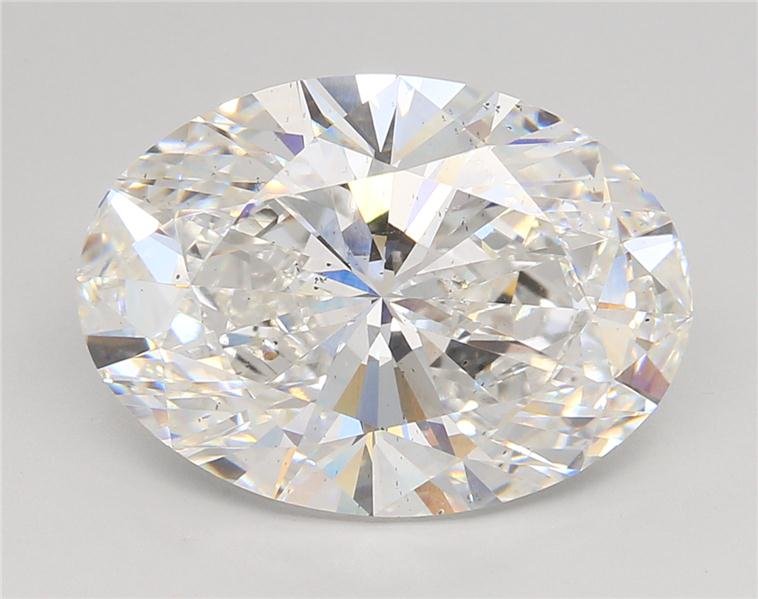 8.05ct E SI1 Rare Carat Ideal Cut Oval Lab Grown Diamond