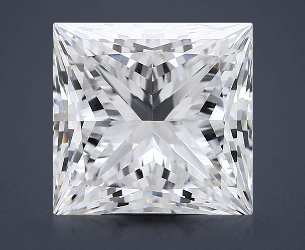 5.45 Carat Princess Lab Diamond
