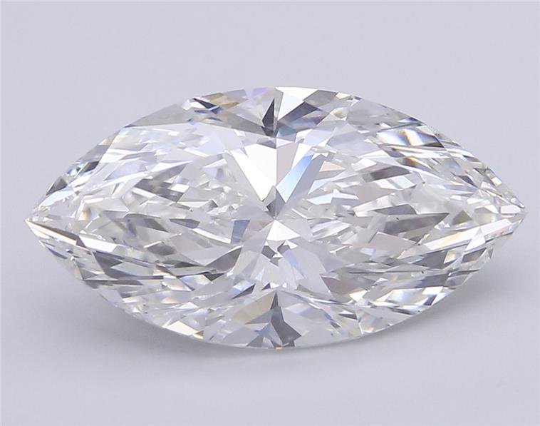 10.10ct F VS1 Rare Carat Ideal Cut Marquise Lab Grown Diamond