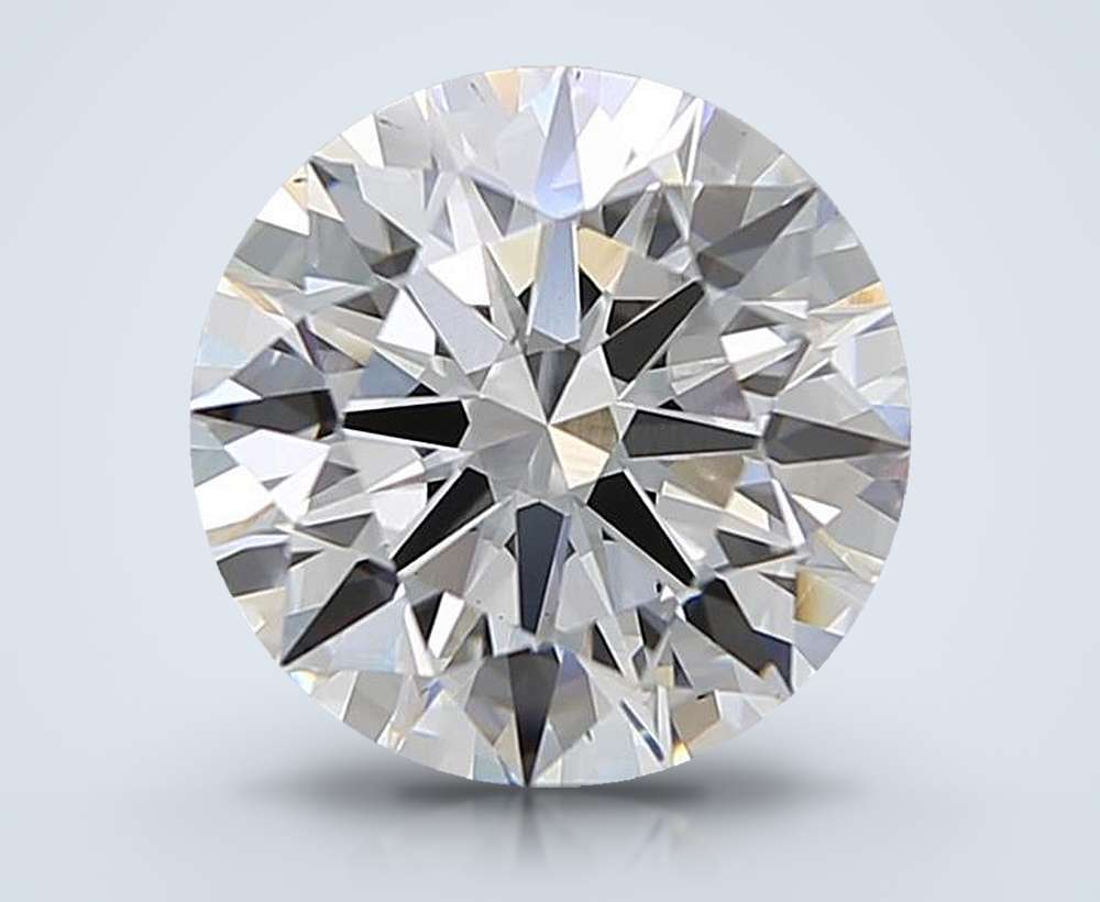 3.25 Carat Round Lab Diamond