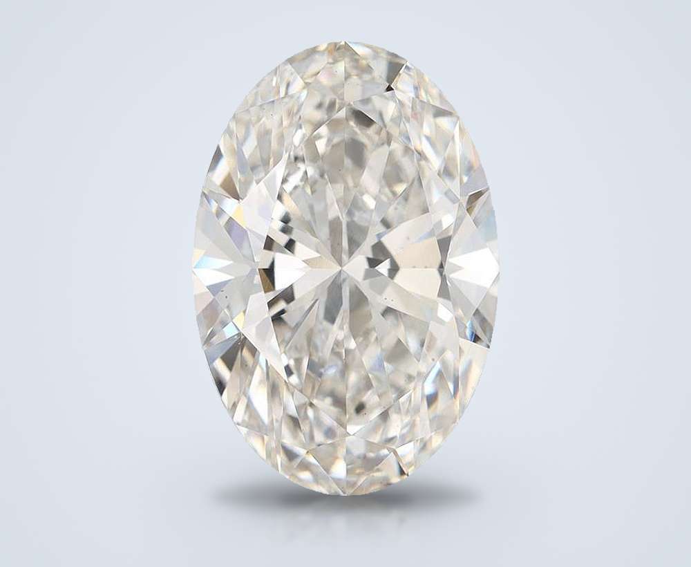 9.00 Carat Oval Lab Diamond