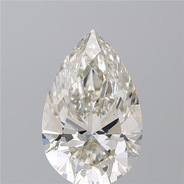 7.05ct I VS2 Rare Carat Ideal Cut Pear Lab Grown Diamond