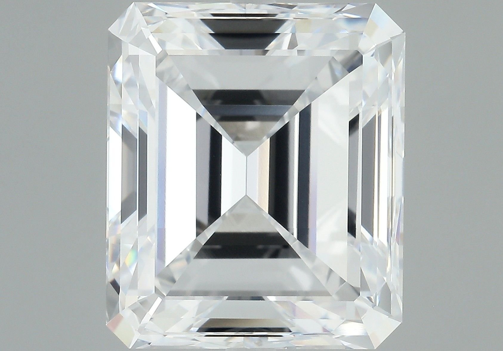 20.60ct D VVS1 Rare Carat Ideal Cut Emerald Diamond