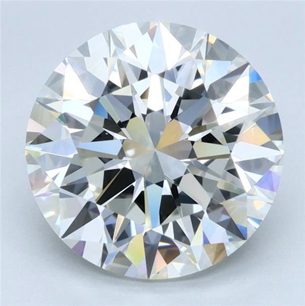 3.35ct H VVS2 Rare Carat Ideal Cut Round Lab Grown Diamond