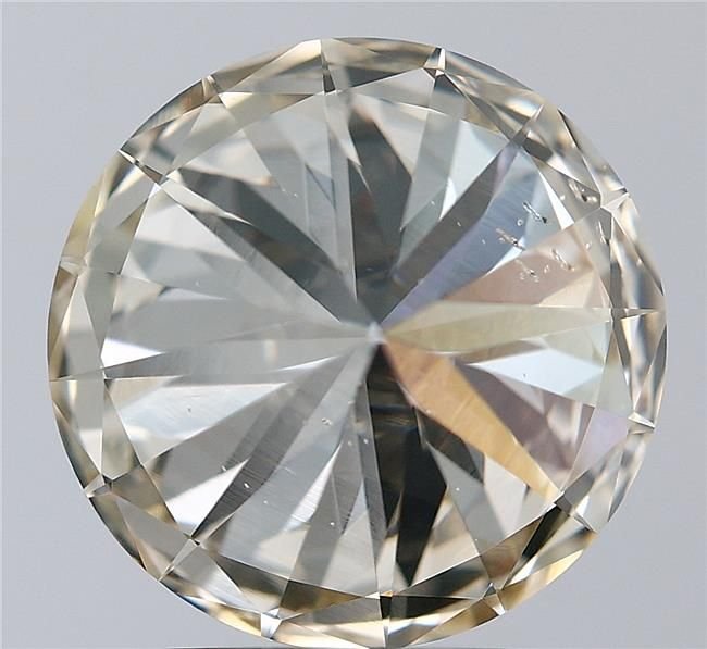 3.08ct K SI1 Rare Carat Ideal Cut Round Diamond