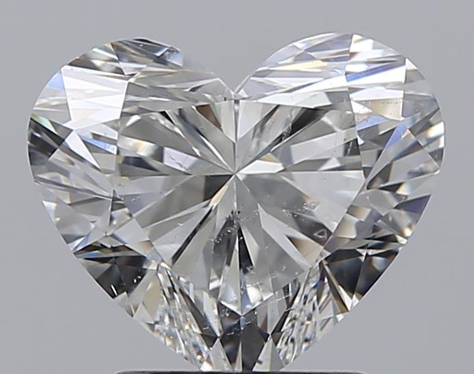 2.02ct G SI2 Rare Carat Ideal Cut Heart Diamond