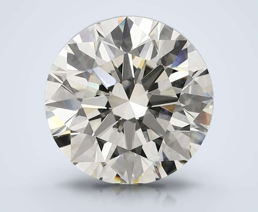 3.68 Carat Round Lab Diamond
