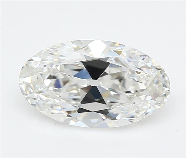 2.55ct F VS1 Rare Carat Ideal Cut Oval Lab Grown Diamond