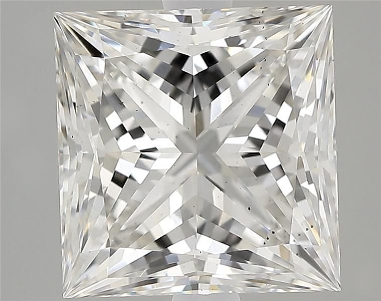 2.61ct H VS2 Rare Carat Ideal Cut Princess Lab Grown Diamond