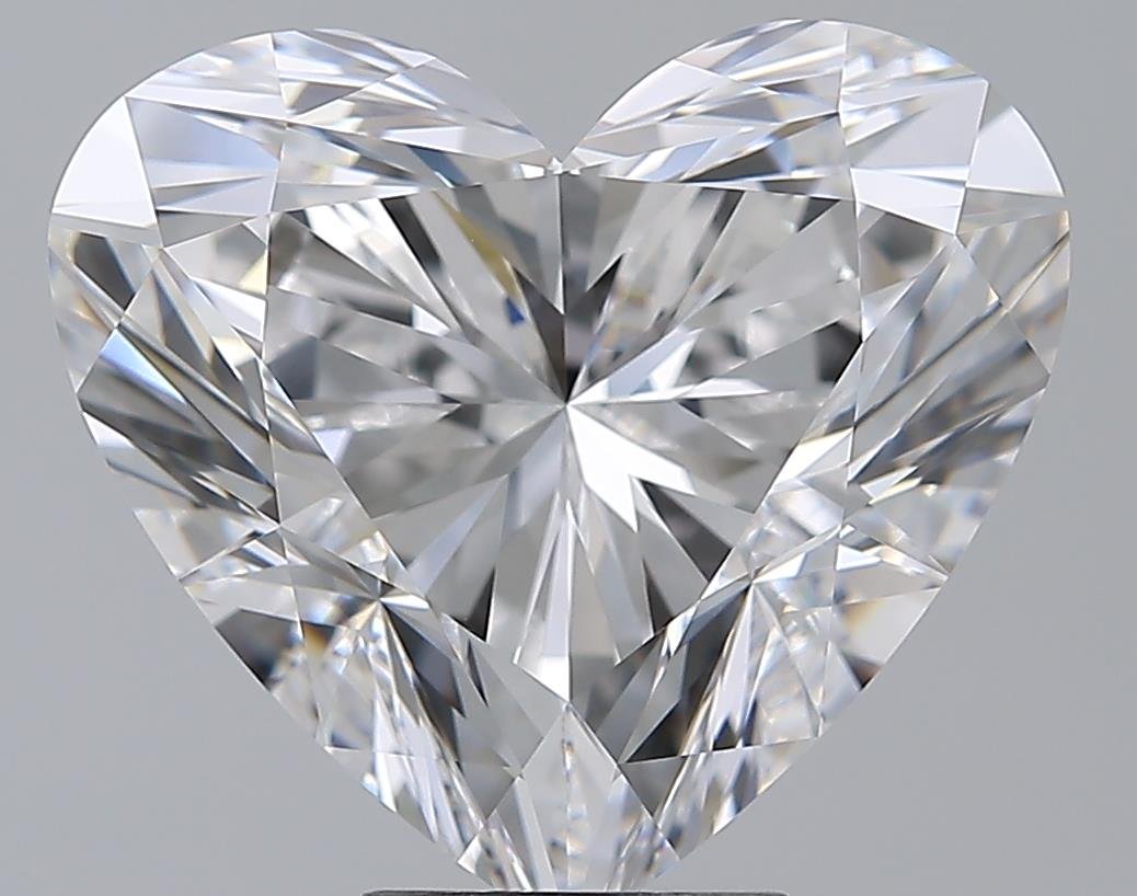 8.23ct D IF Rare Carat Ideal Cut Heart Diamond