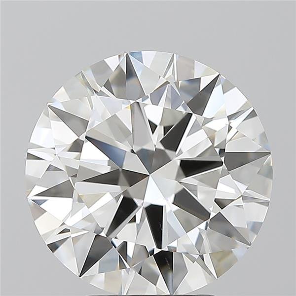 4.01ct I VS2 Rare Carat Ideal Cut Round Diamond