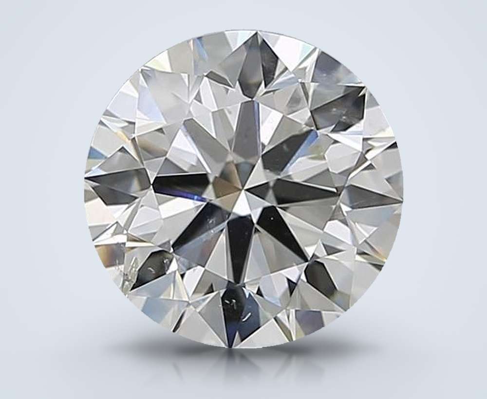 3.50 Carat Round Natural Diamond