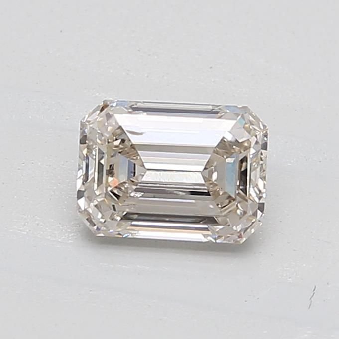 1.01ct K SI2 Rare Carat Ideal Cut Emerald Lab Grown Diamond