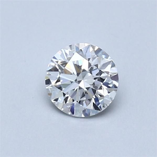 0.43ct E VVS2 Rare Carat Ideal Cut Round Diamond