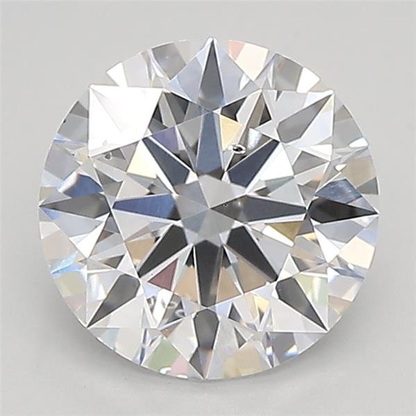 1.78ct D SI1 Rare Carat Ideal Cut Round Lab Grown Diamond