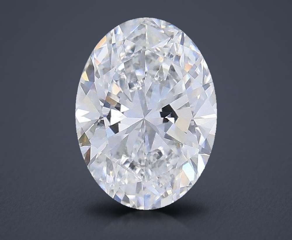 0.54 Carat Oval Lab Diamond