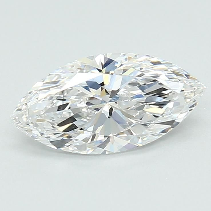 1.09ct D VVS2 Rare Carat Ideal Cut Marquise Lab Grown Diamond