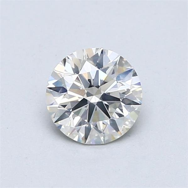 0.67ct I SI1 Rare Carat Ideal Cut Round Diamond