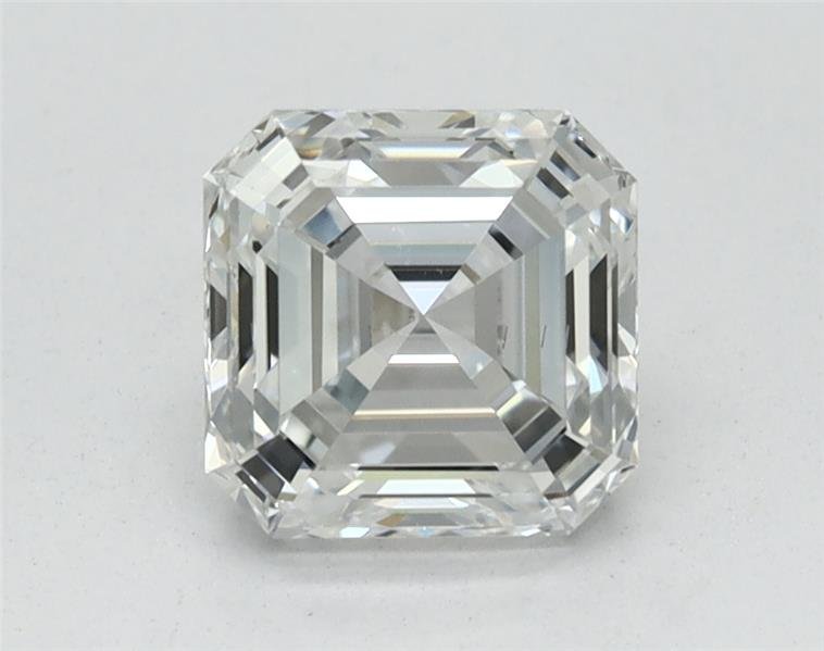 0.90ct E SI1 Very Good Cut Asscher Lab Grown Diamond