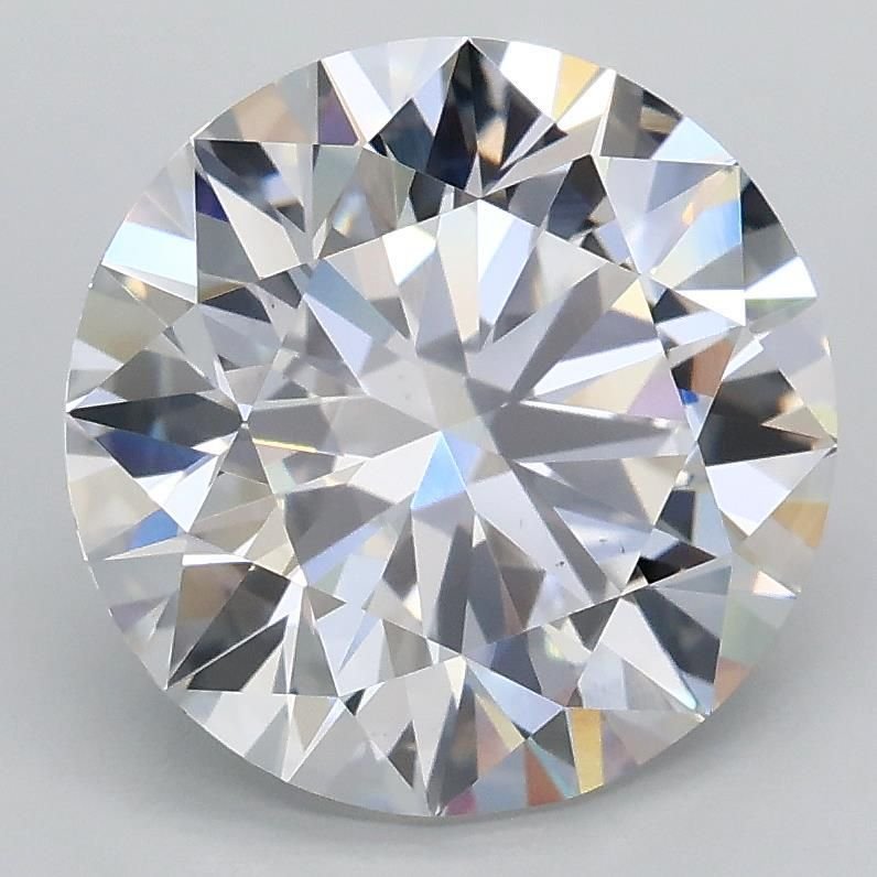 3.01ct F VS1 Rare Carat Ideal Cut Round Lab Grown Diamond