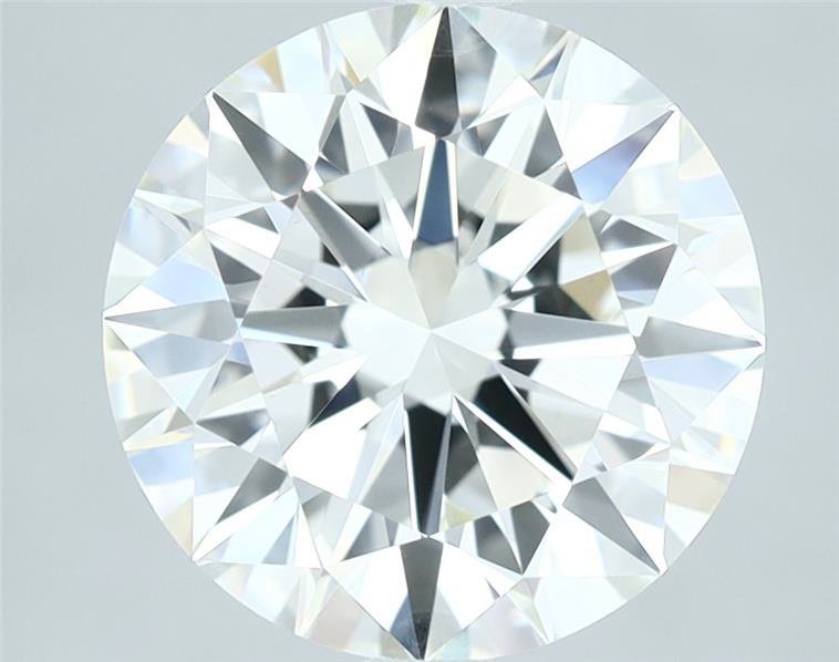 3.01ct J VS1 Rare Carat Ideal Cut Round Diamond
