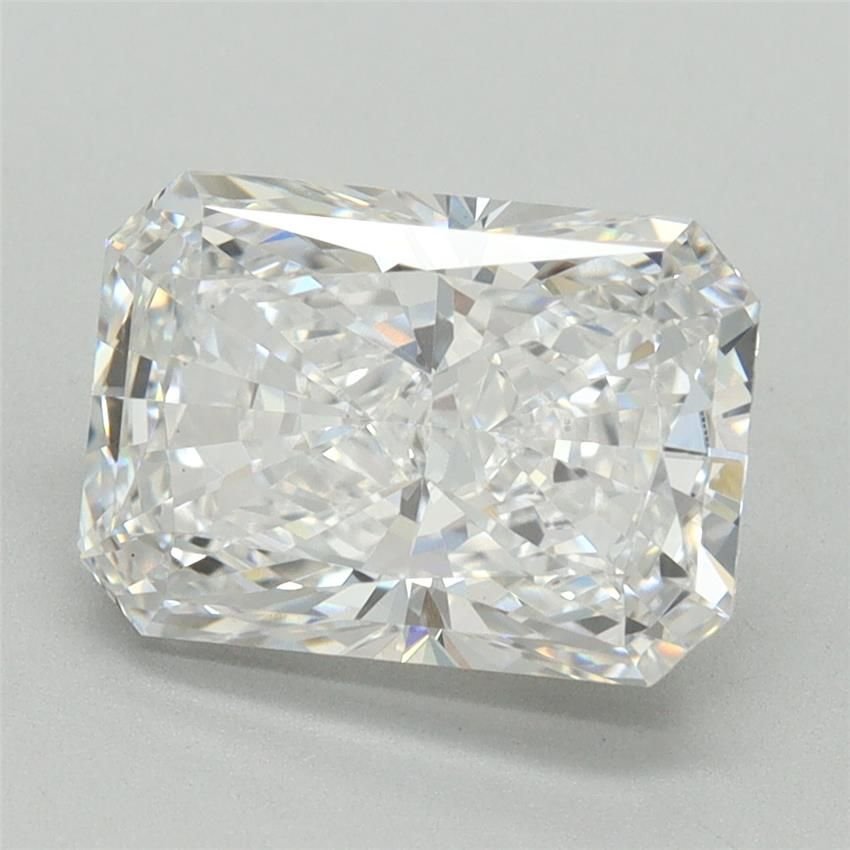 3.09ct D VS1 Rare Carat Ideal Cut Radiant Lab Grown Diamond