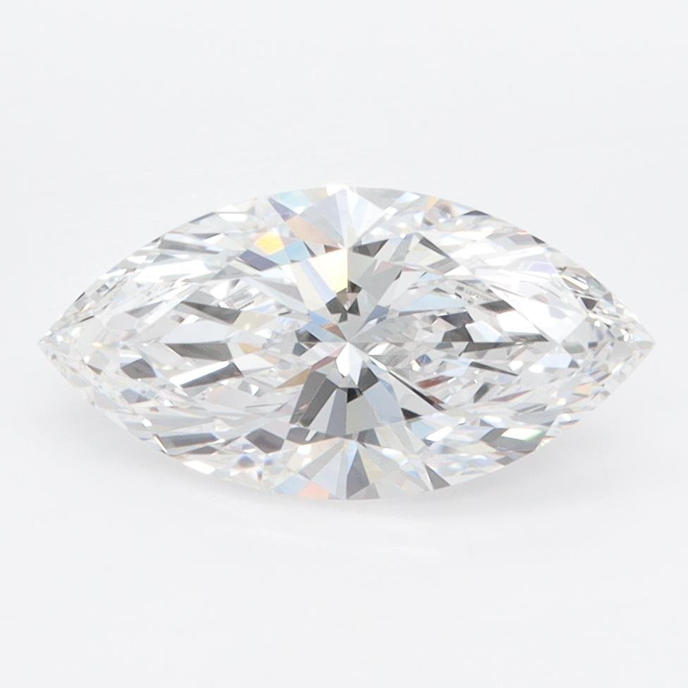 1.59ct D VVS1 Rare Carat Ideal Cut Marquise Lab Grown Diamond