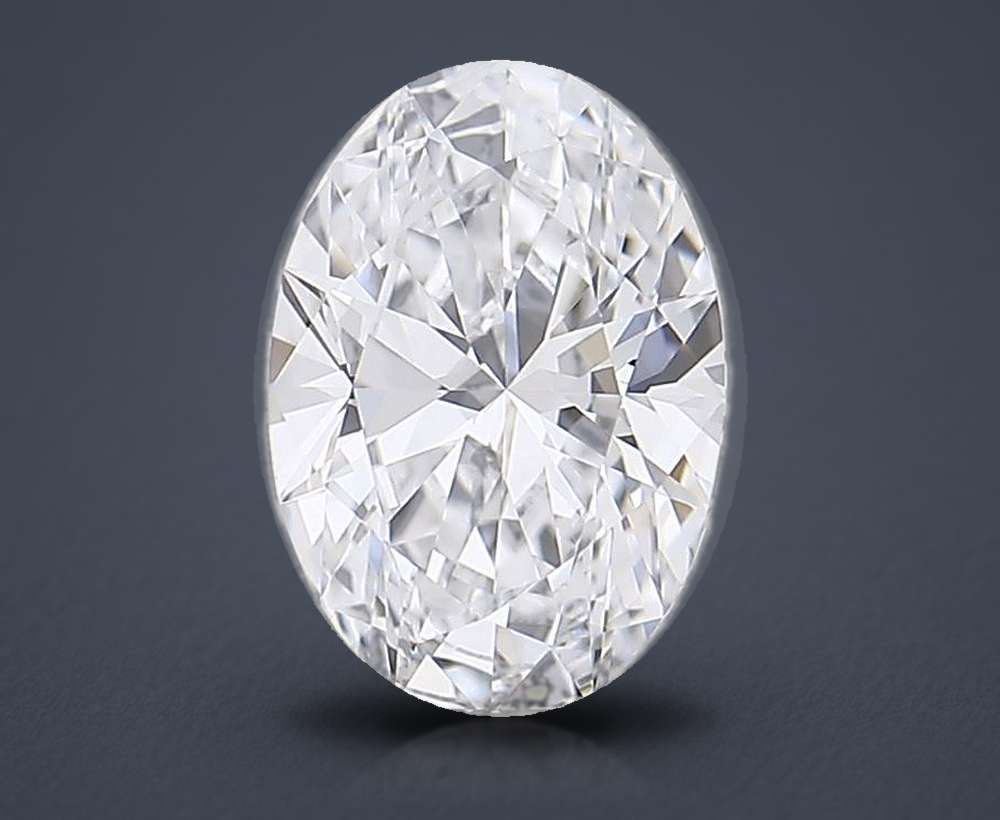 0.73 Carat Oval Lab Diamond