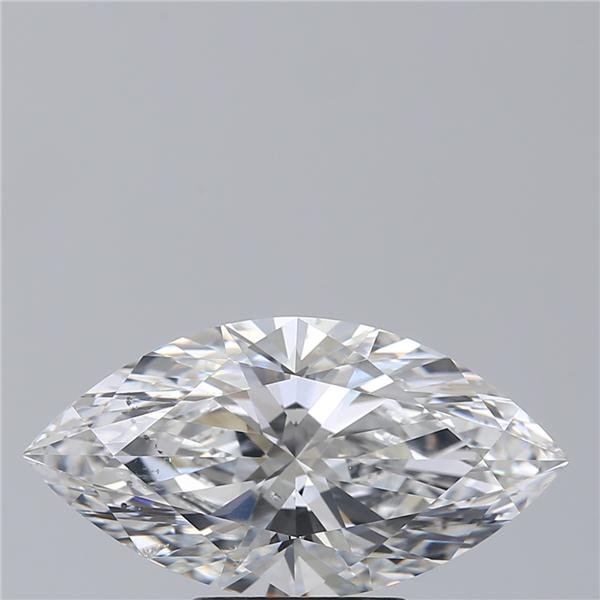 2.52ct F SI2 Rare Carat Ideal Cut Marquise Diamond